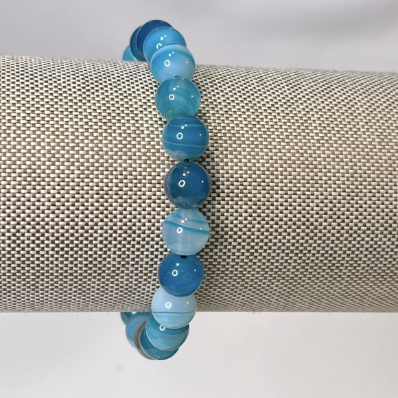 Bracelet Stretchy Boho Beaded w Turtle Bead-OS - Picture 2 of 2